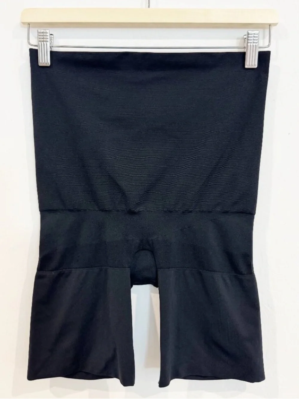 Spanx Shaping High Waist Shapewear Shorts Tummy‎ Control Black Plus Size 1X